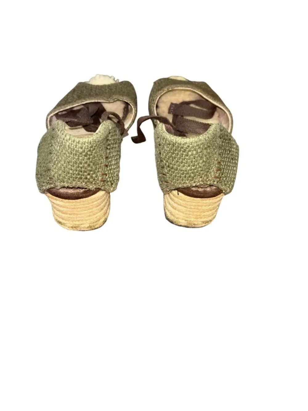 Ugg Australia Olive Espadrilles Size 8